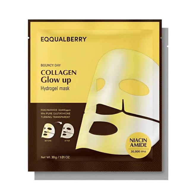 EQUAL BERRY Face Mask 30 grams Collagen Hydrogel Instant Glow