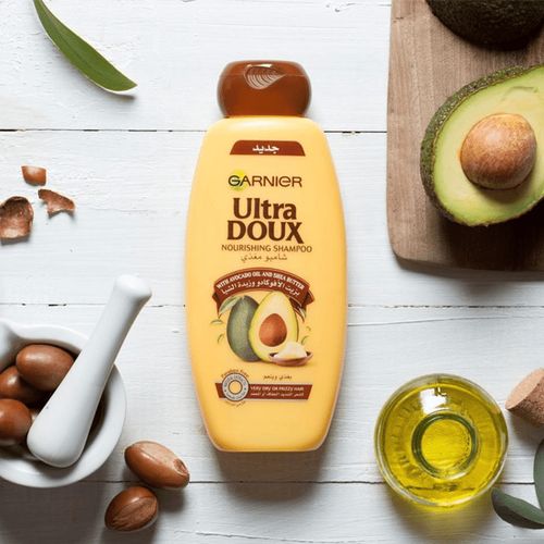 Garnier hair shampoo 200 ml ultra detox with avocado oil and shea butter
