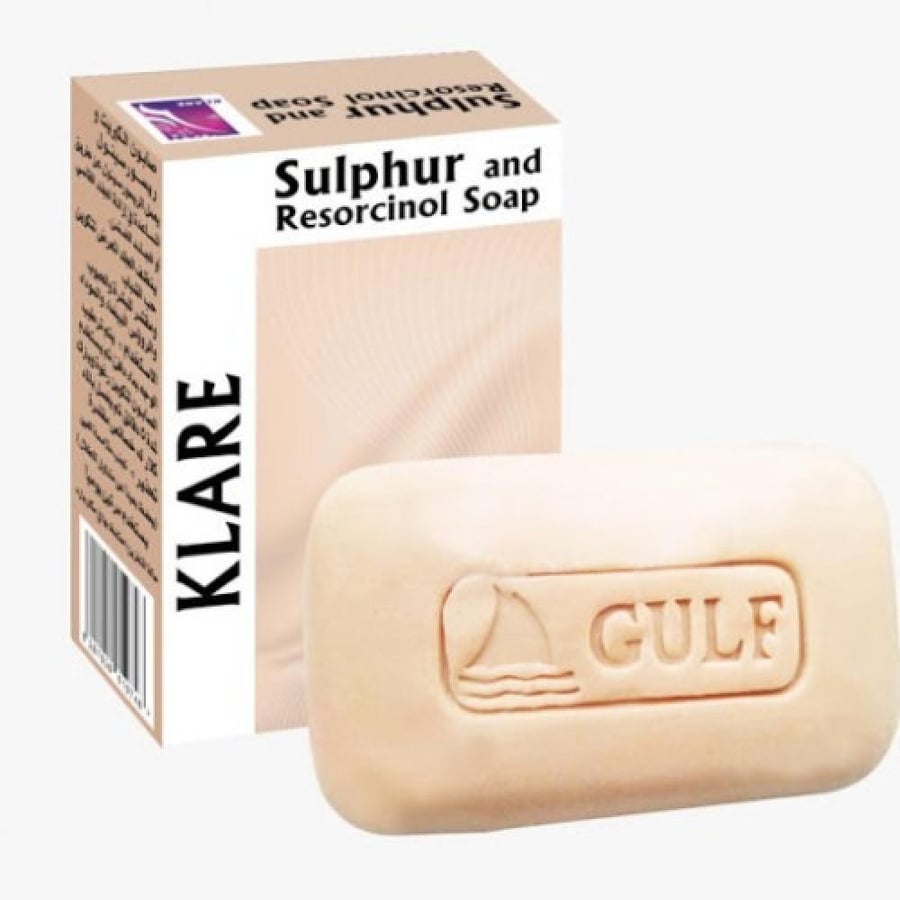 Clear sulfur soap and resorcinol 100g
