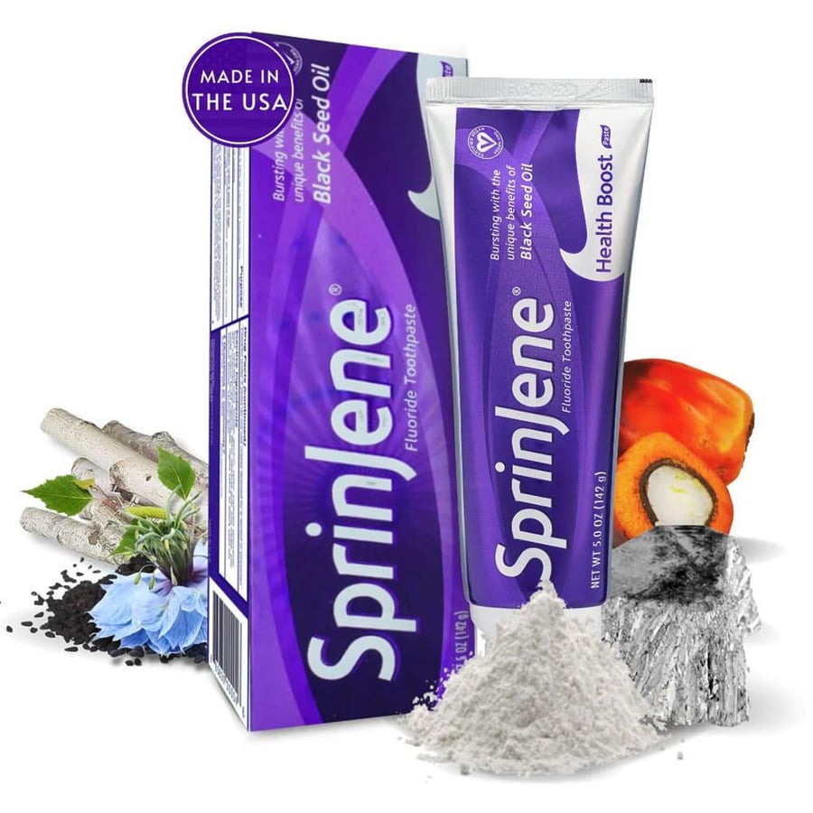 Springen toothpaste 142 grams with black seed oil health promotion