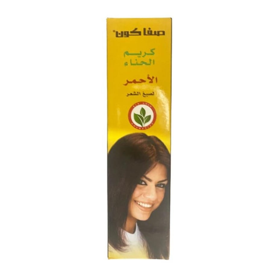 Safa Henna Paste 50 grams red for hair coloring