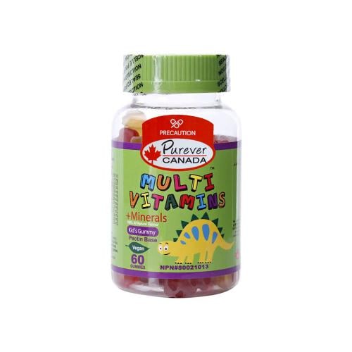 Bioraiver chewing gum capsules dietary supplement multivitamin for children boxes
