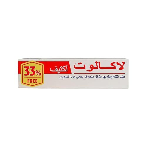 Lacalut toothpaste 100 ml free 33% active