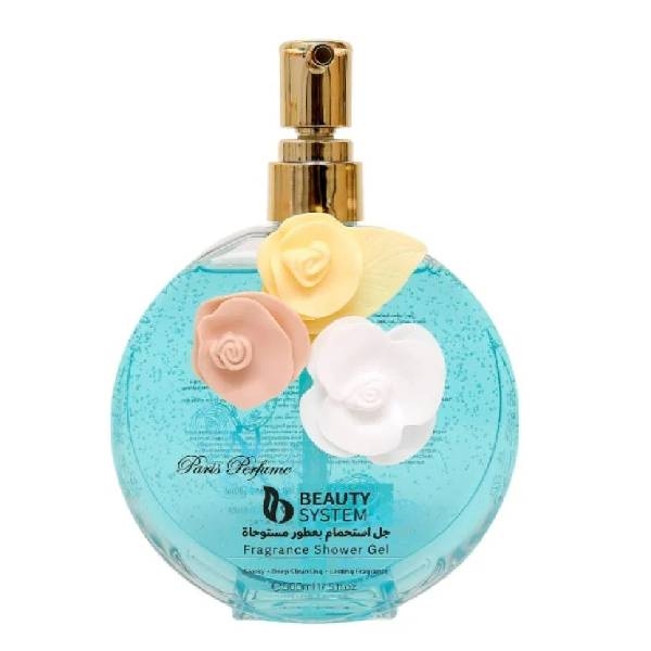 Beauty System shower gel 500 ml with inspired perfumes blue