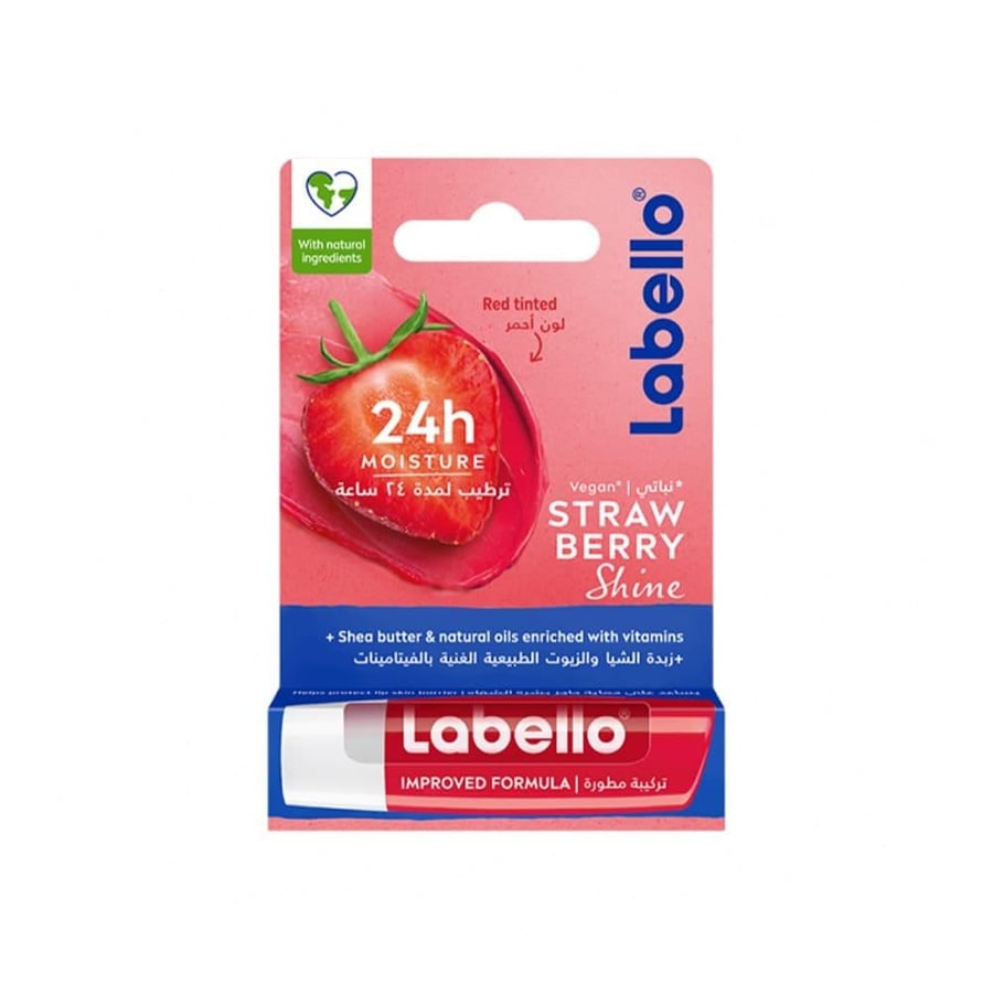 Labello lip balm 4.80 grams Strawberry Shine v2