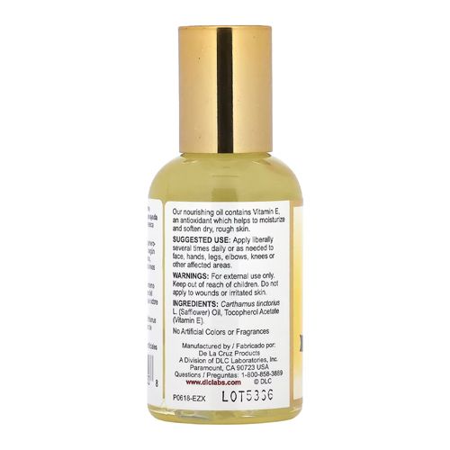 De La Cruz Vitamin E oil for face and body 65 ml