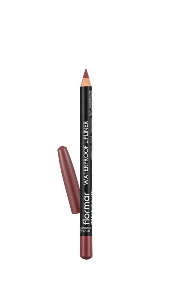 Flormar waterproof lip liner 246