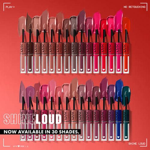NYX Lip Color 03 with Amplify Statement Gloss