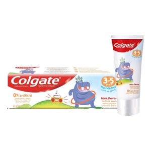 Colgate toothpaste 60ml for children 3-5 years old does not contain fluoride