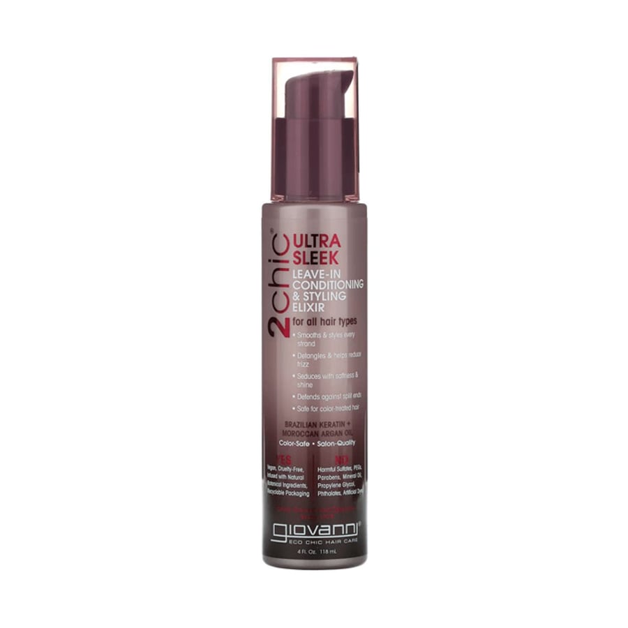 Giovanni Balm Hair 118 ml 2 Check Ultra Silk with Brazilian Keratin and Moroccan Argan Oil