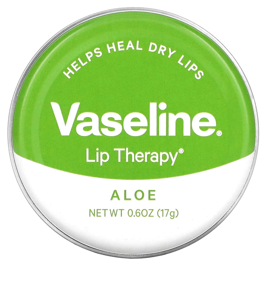 Vaseline lip moisturizer 20g green aloe vera English