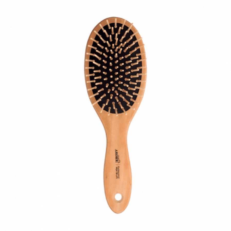 Rose Aroma wooden hairbrush