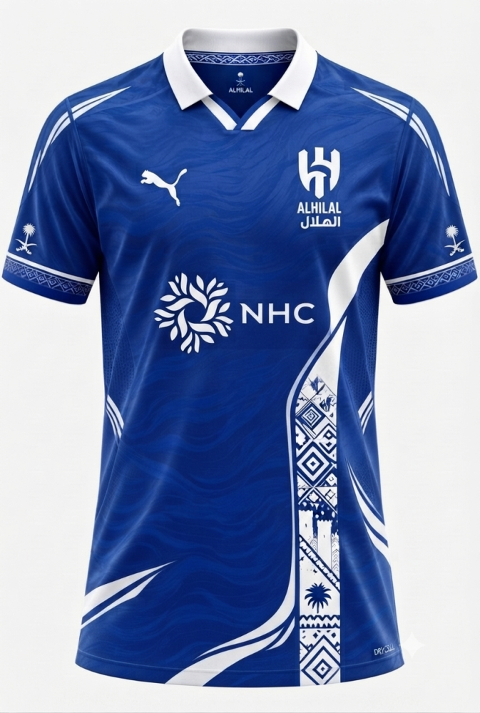 تيشيرت الهلال تصميم خاصة 2027