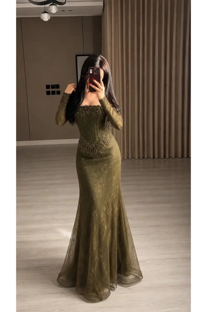 BYNAN فستان نسائي سهرة