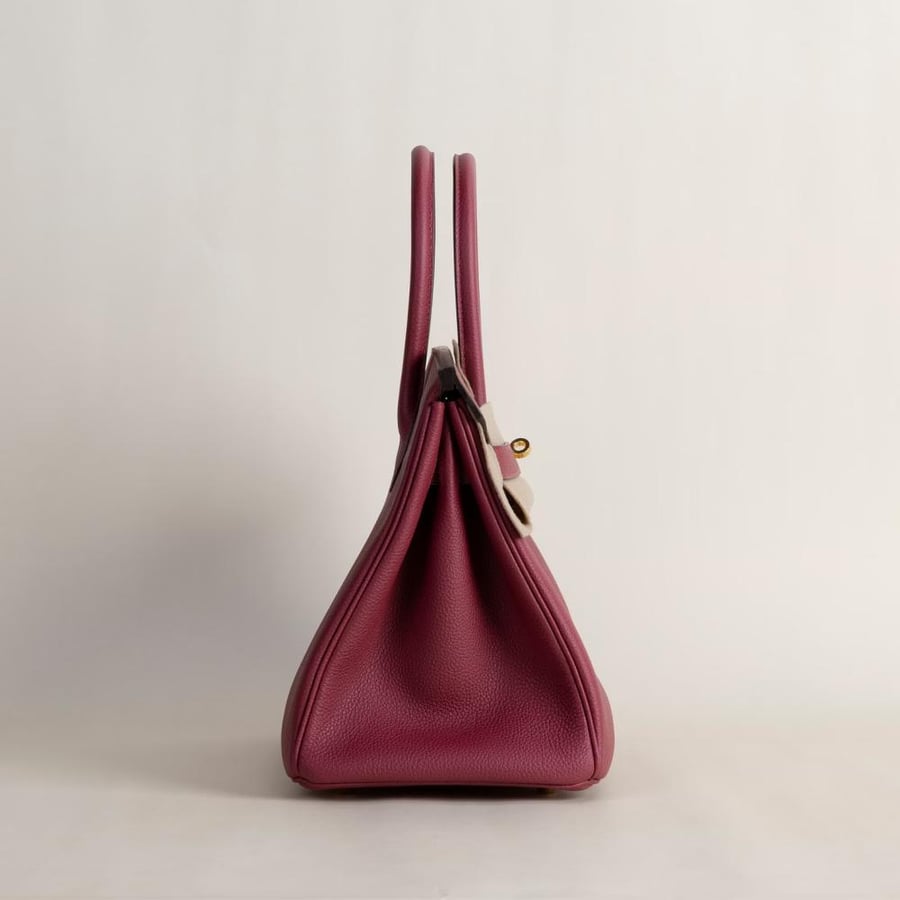 Birkin 30cm Togo K1 Rouge gremade GHW