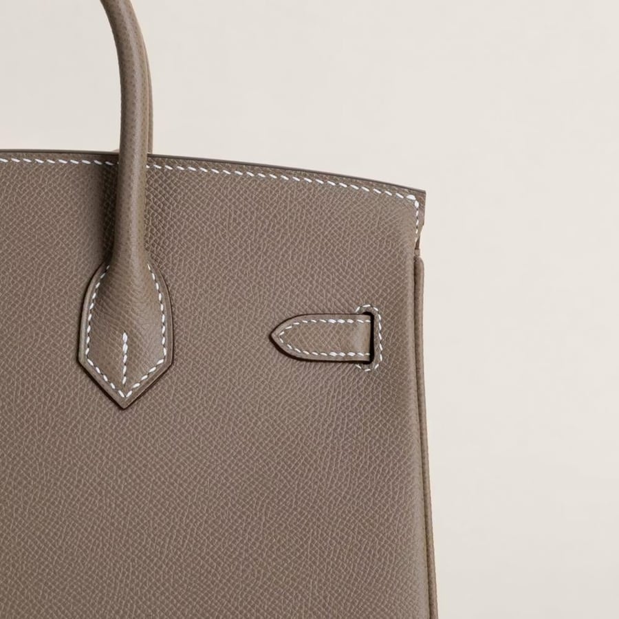 Birkin 25cm Epsom CK18 Etoupe PHW