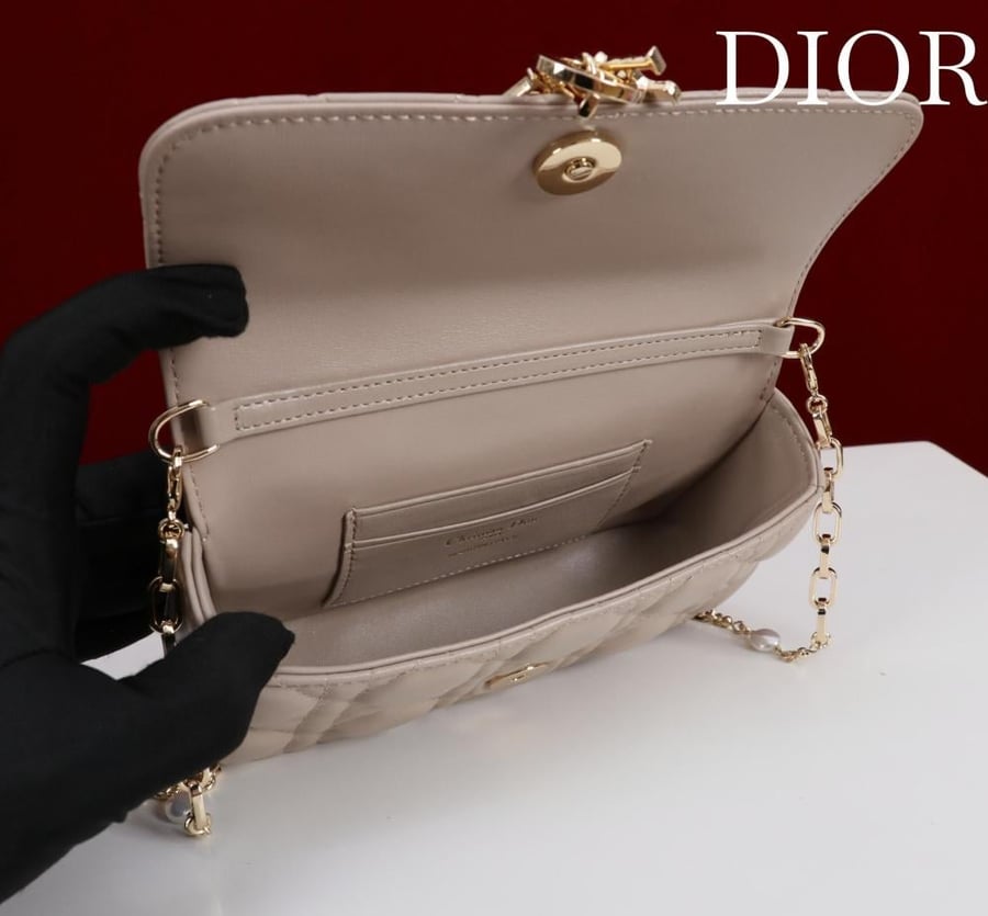 Lady dior phone pouch