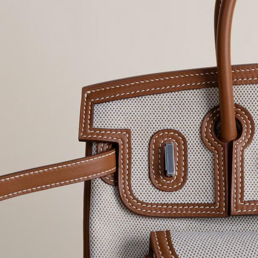 Birkin25 Cargo Swift/toile CK37 Gold/10 Craie PHW