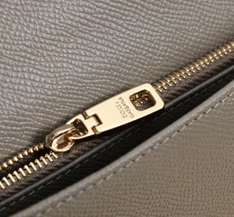 Dauphine-print calfskin mini bag