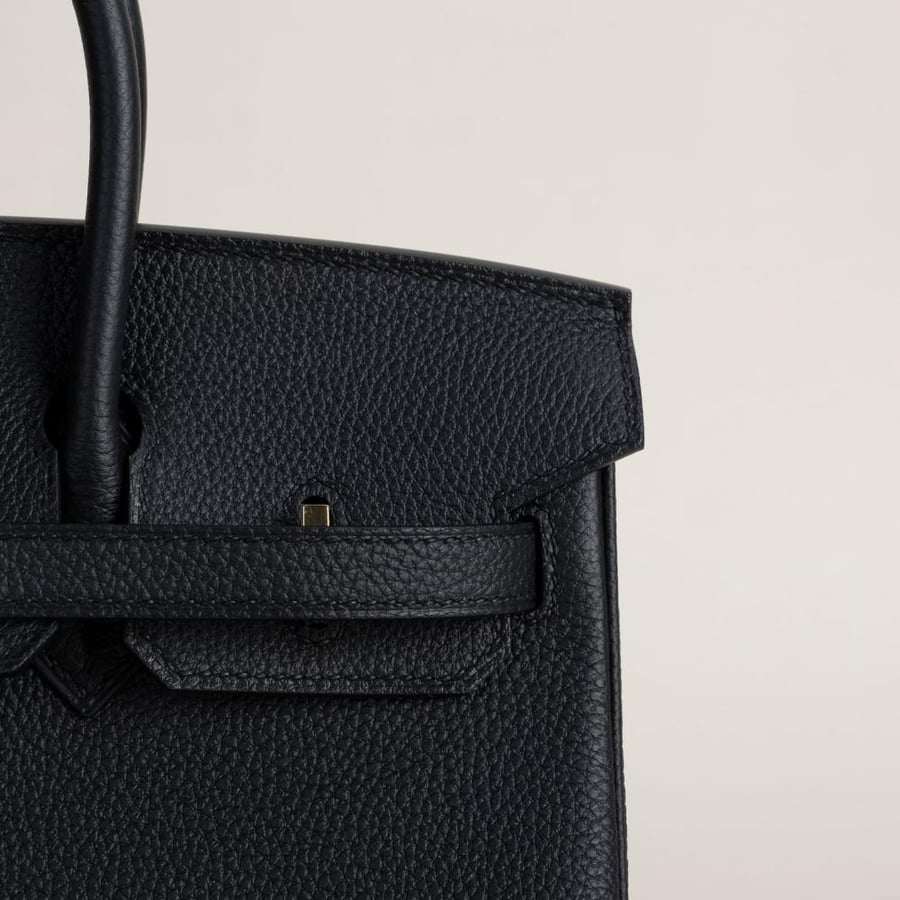 Birkin 25cm Togo 89 Black GHW