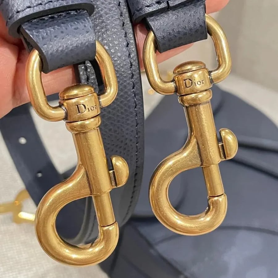 Dior Saddle Bag with Strap 25.5cm