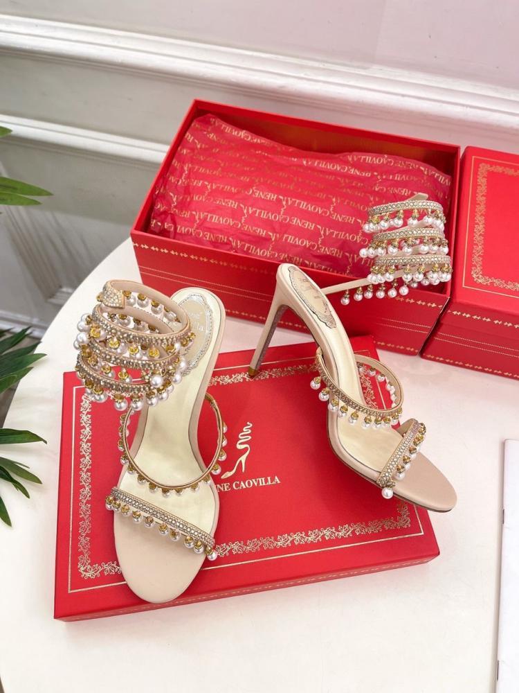 CHANDELIER PEARL SANDAL 105