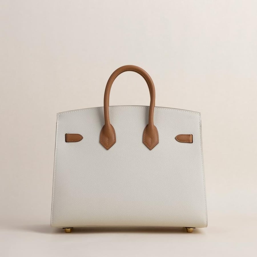 Birkin 25cm Sellier Epsom CC10 Craie/37 Gold GHW