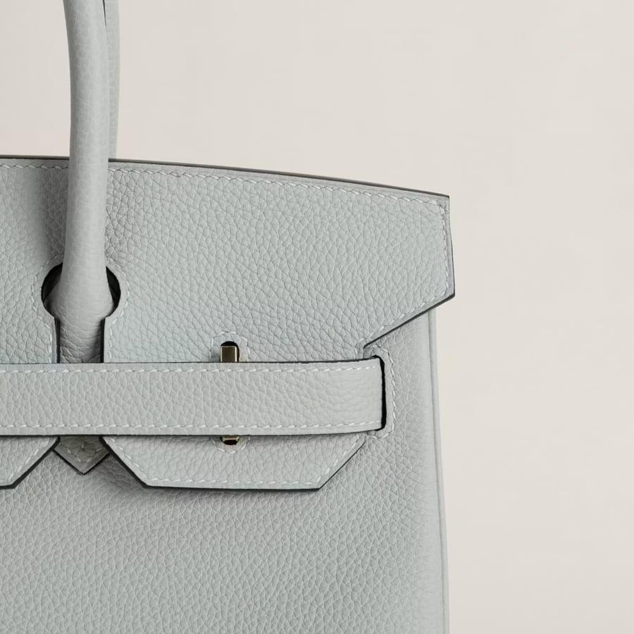 Birkin 30cm Togo 0W Snow Grey GHW