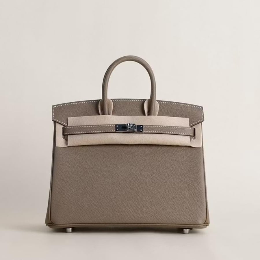 Birkin 25cm Epsom CK18 Etoupe PHW