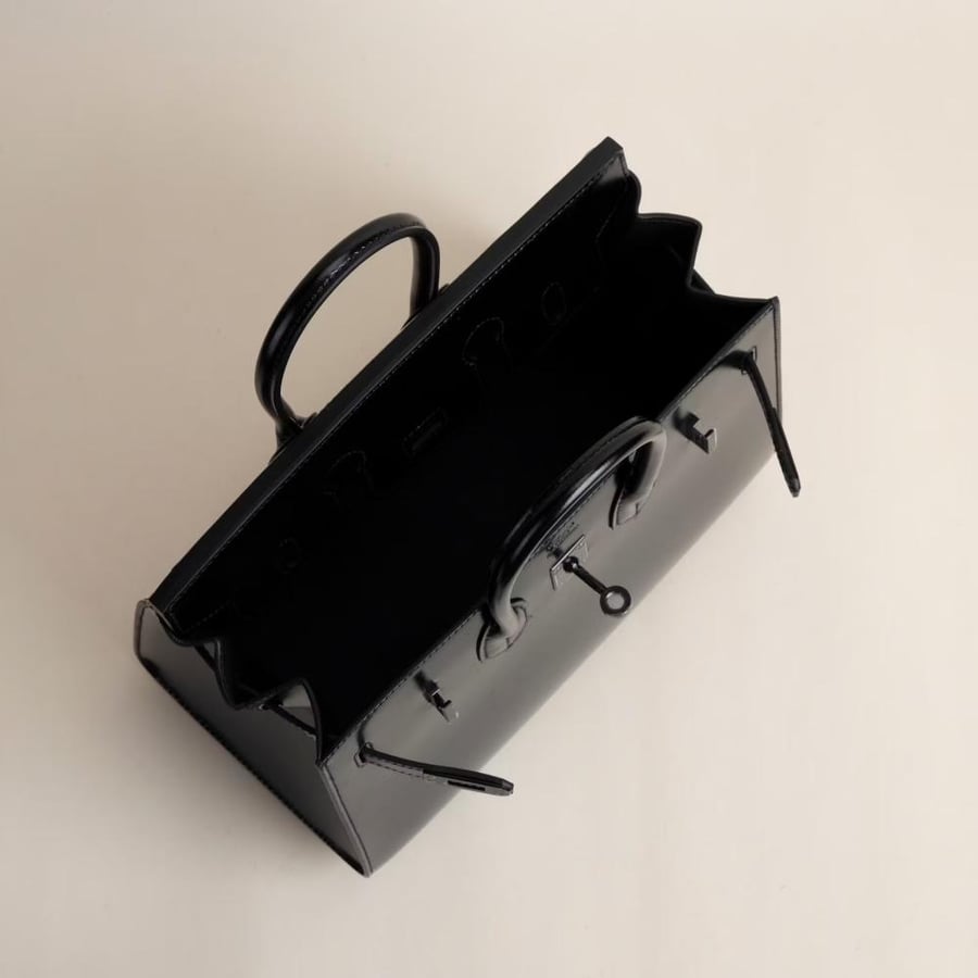 Birkin 25cm Box 89 Noir SO Black