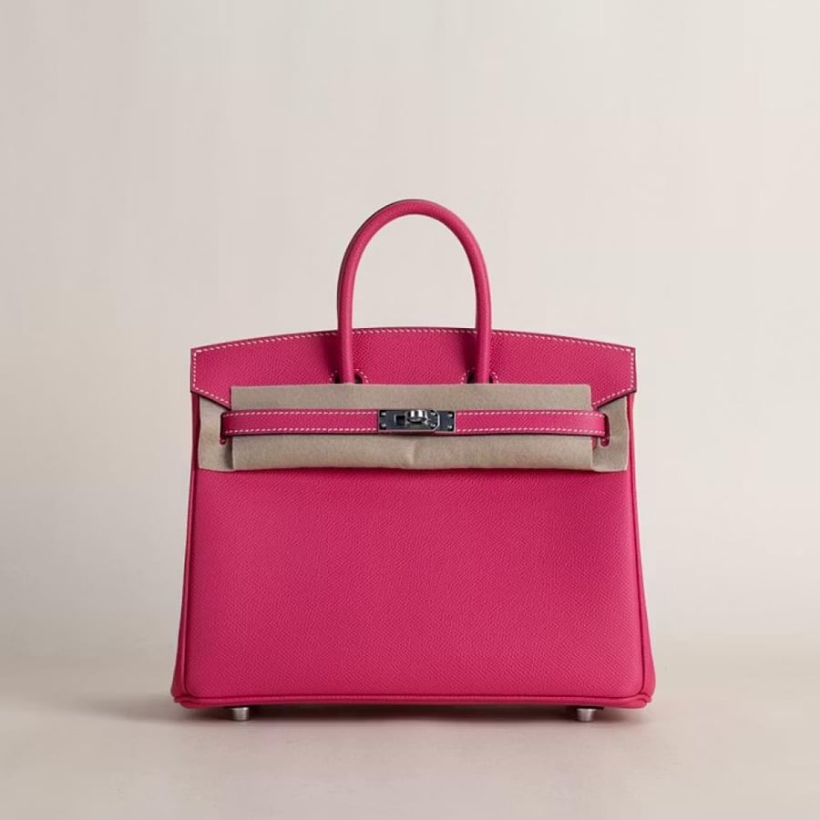 Birkin 25cm Epsom E5 Rose tyrien GHW