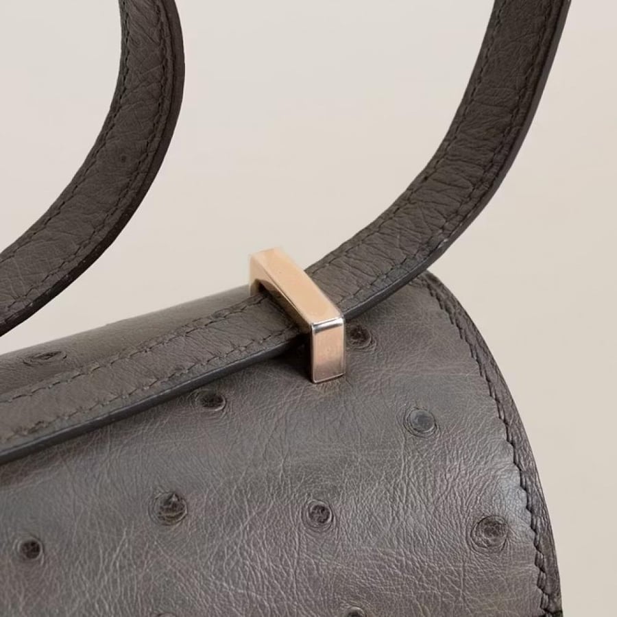 Constance 18CM Ostrich M8 Gris Asphalte RGHW