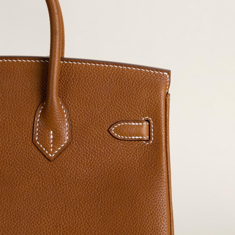 Birkin 25cm Faubourg Barenia CK37 gold PHW