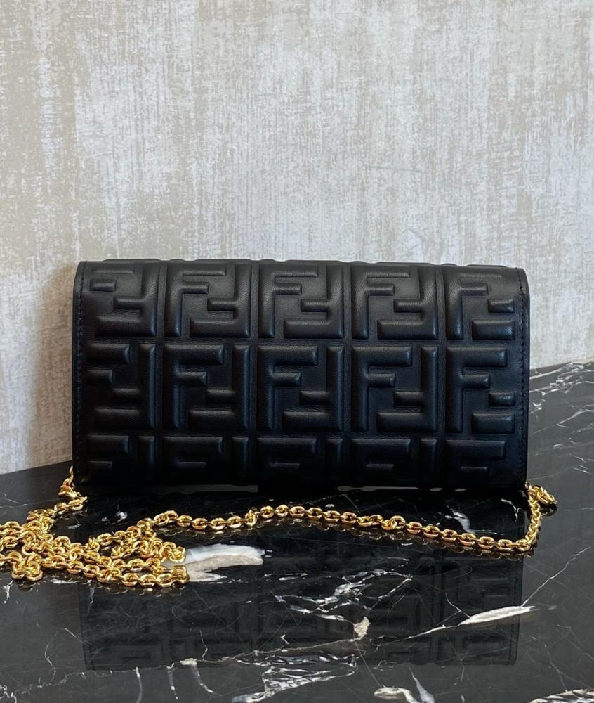 Long diamond chain wallet
