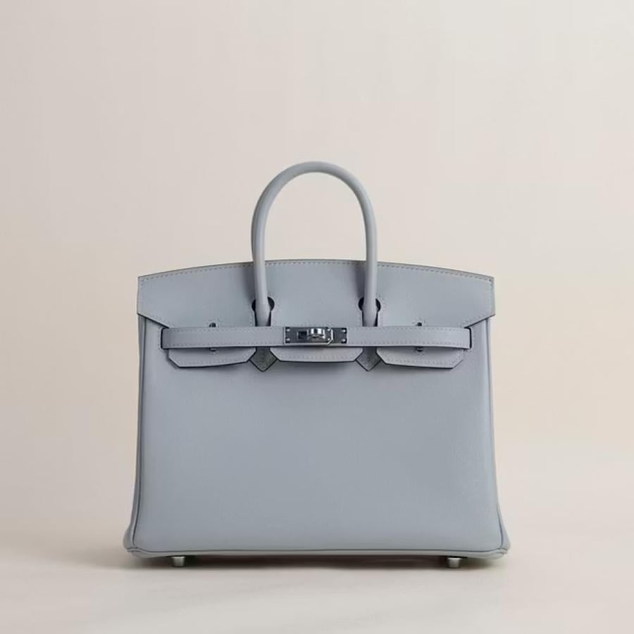Birkin 25cm Swift 8U Blue glacier PHW