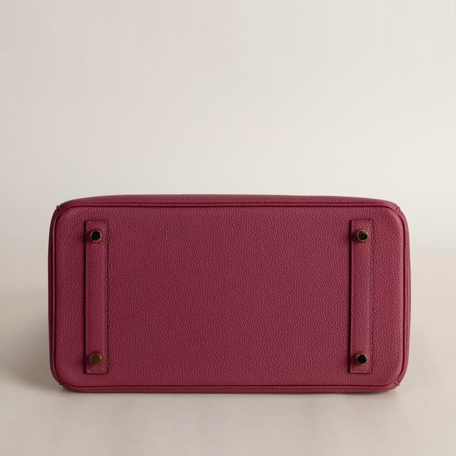 Birkin 30cm Togo K1 Rouge gremade GHW