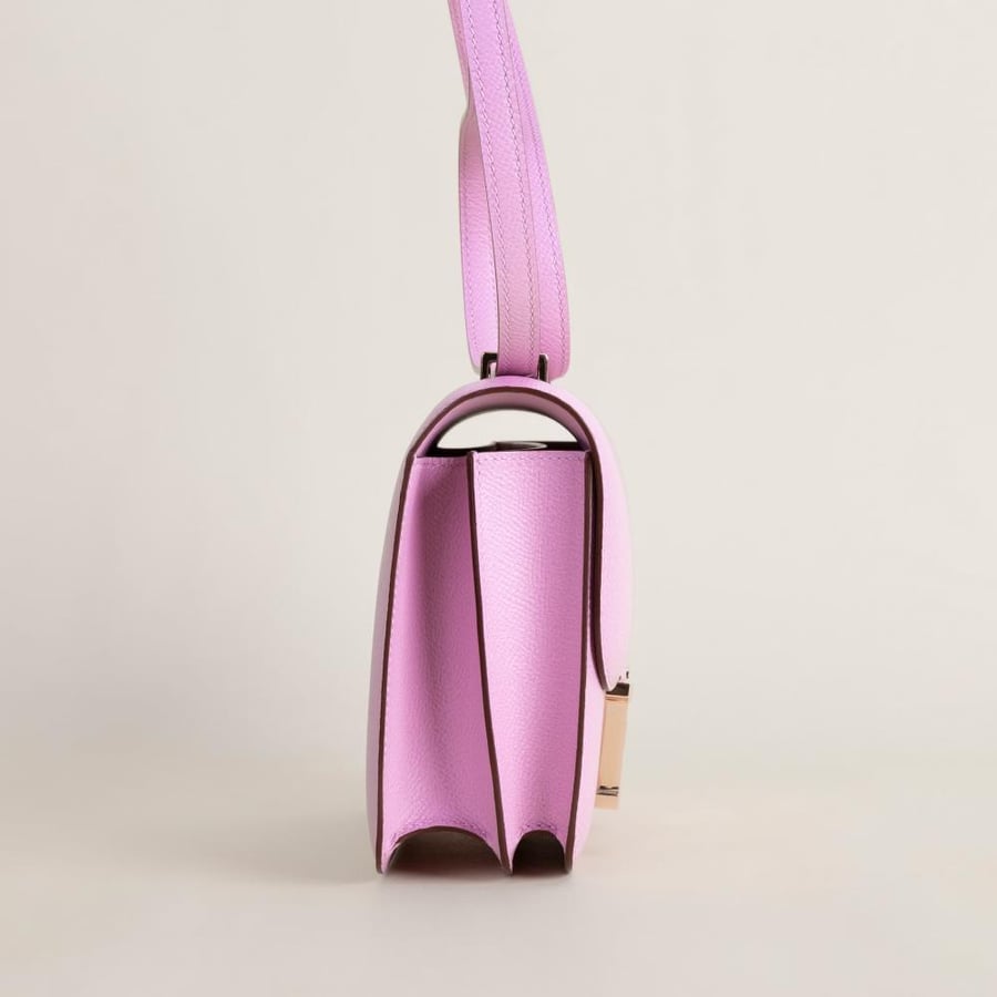 Constance 18CM Epsom X9 Mauve Sylvestre GHW