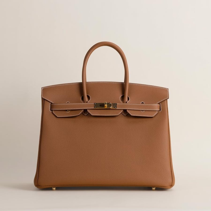 Birkin 35cm Togo CC37 gold GHW