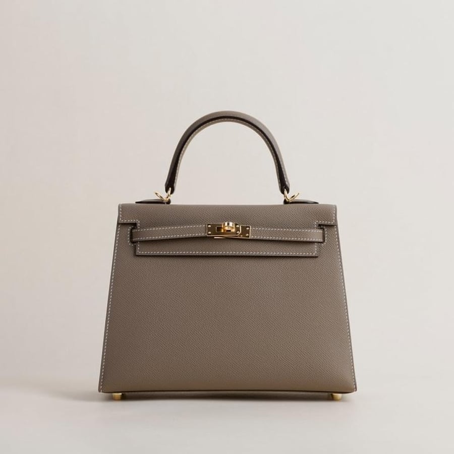 Kelly25 Epsom Sellier Etoupe