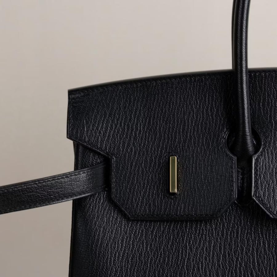 Birkin 35cm Chevre 89 Noir GHW