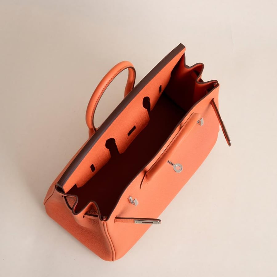Birkin 25cm Togo 9J Feu PHW
