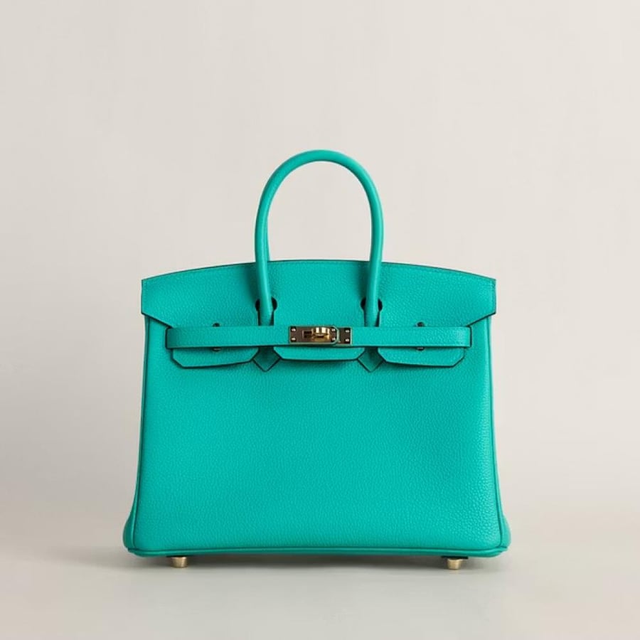 Birkin 25cm Togo U1 Vert verone GHW