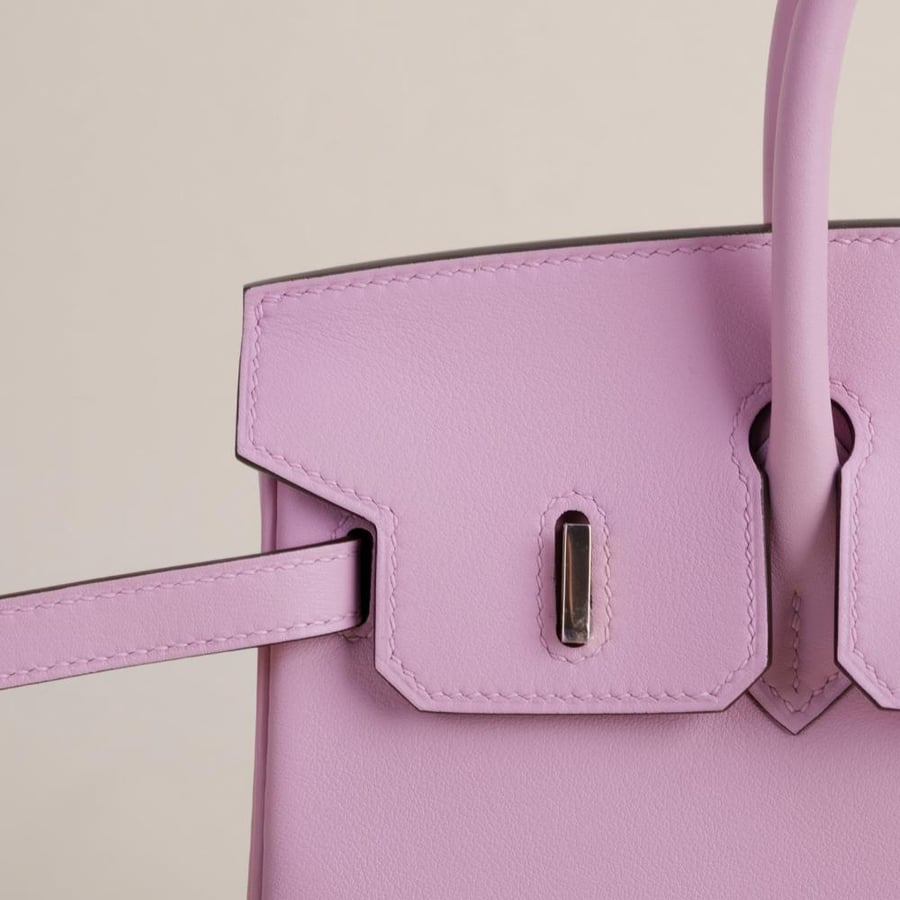 Birkin 25cm Swift X9 Mauve Syivestre RGHW