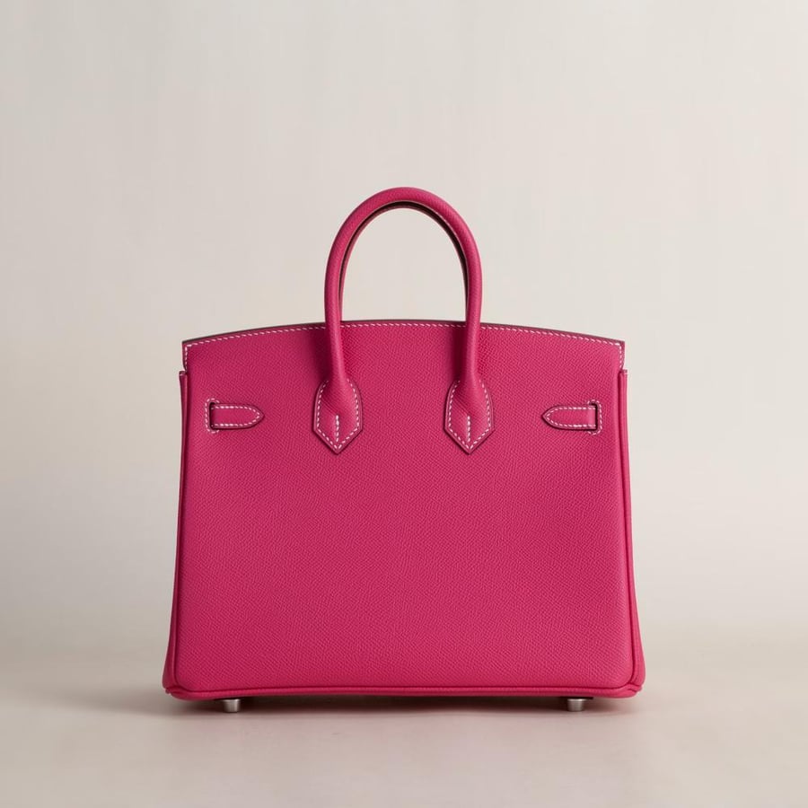 Birkin 25cm Epsom E5 Rose tyrien GHW