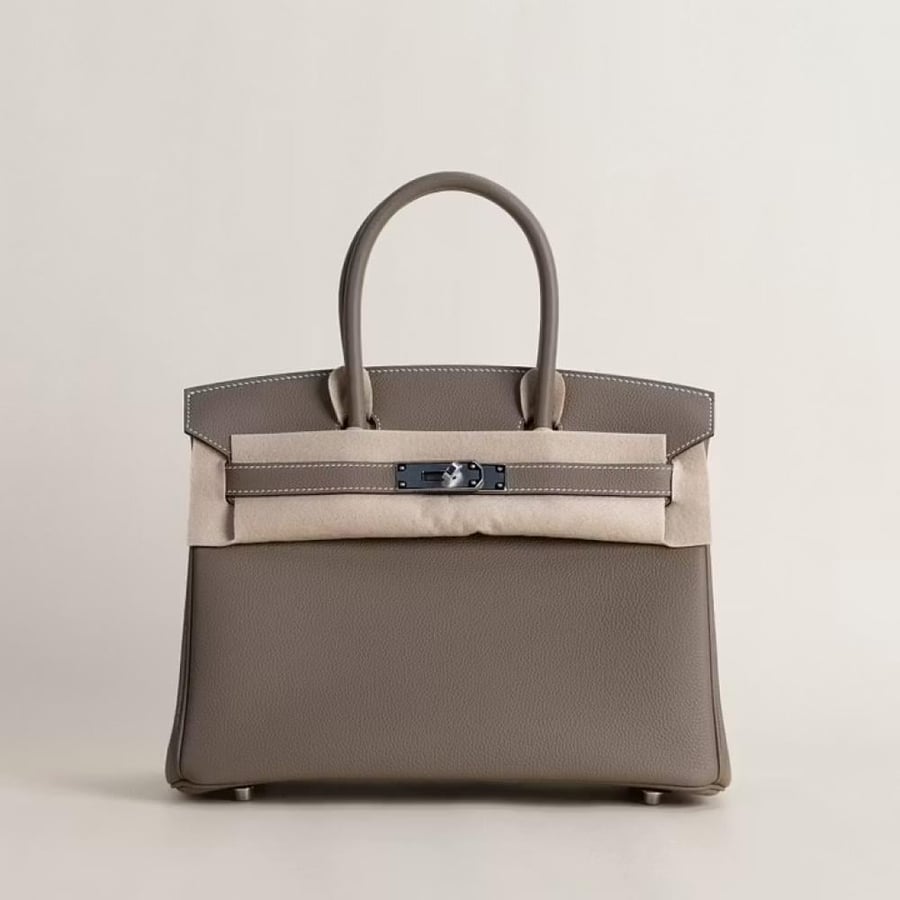 Birkin 30cm Togo CK18 Etoupe PHW