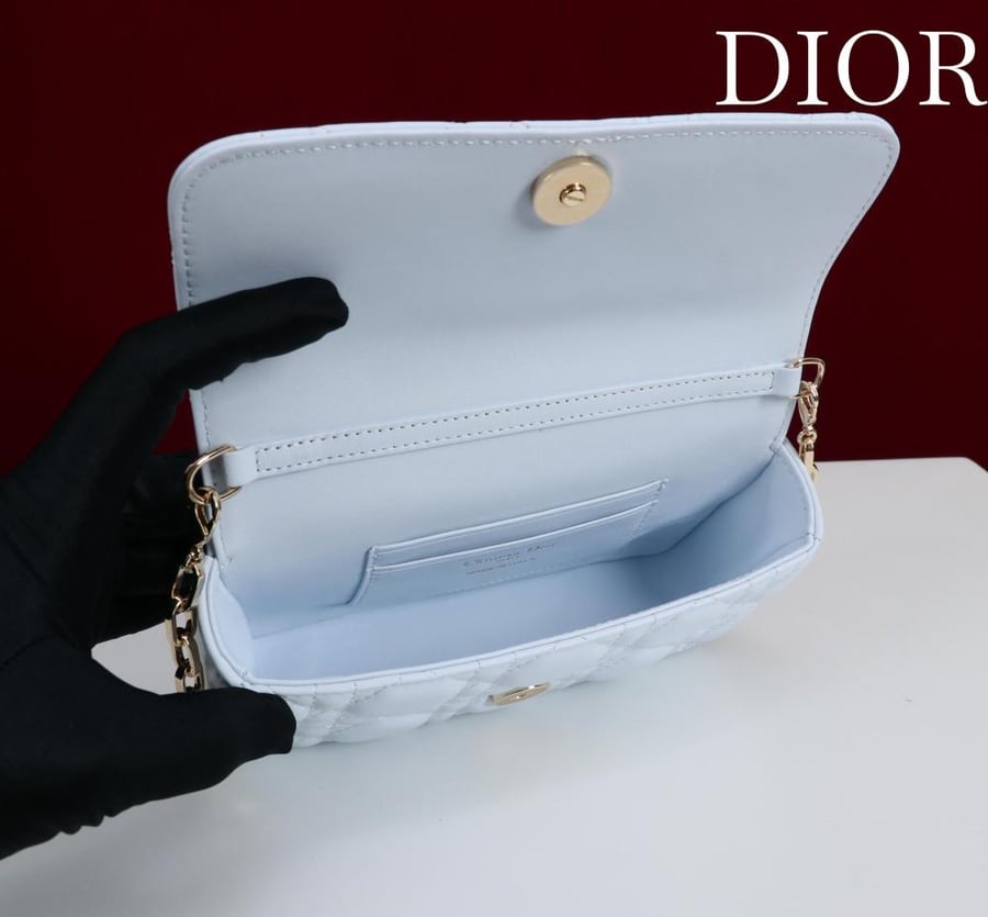 Lady dior phone pouch
