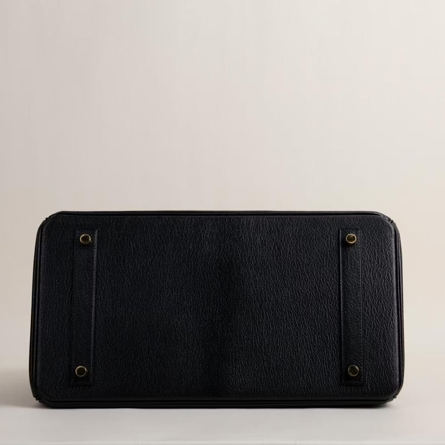 Birkin 35cm Chevre 89 Noir GHW