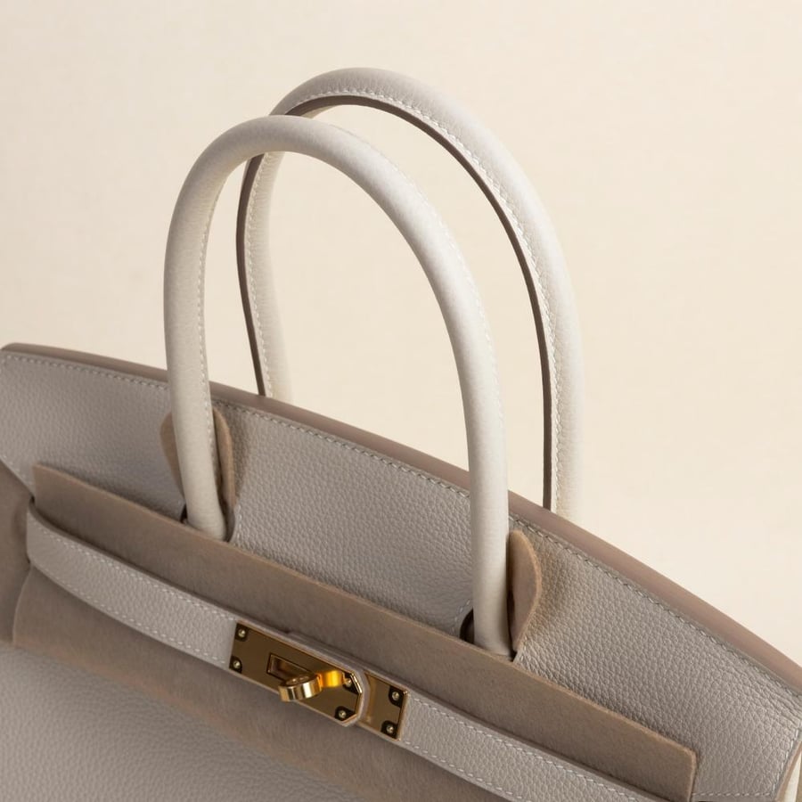 Birkin 30cm Togo 10 Craie GHW