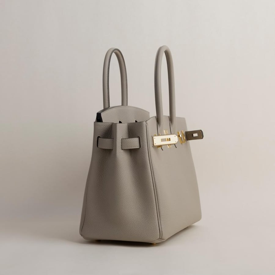 Birkin 30cm Togo 81 Dove Grey GHW