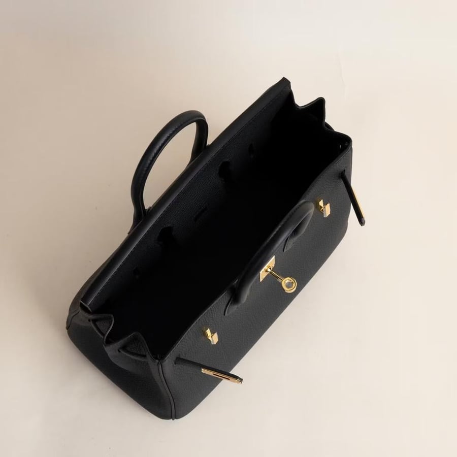 Birkin 25cm Togo 89 Black GHW
